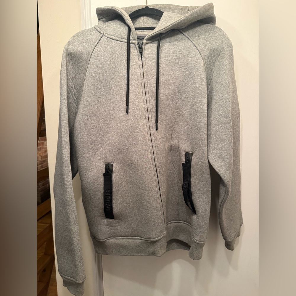 Alexander Wang Men's Gray Hoodie Sweater